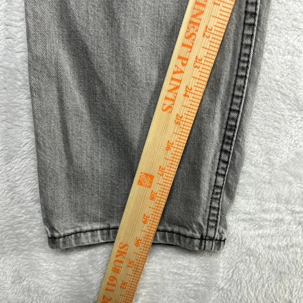 Levi's 514 Straight Jeans Men's Gray Denim Pockets Classic Zip Fly‎ - 30X30
